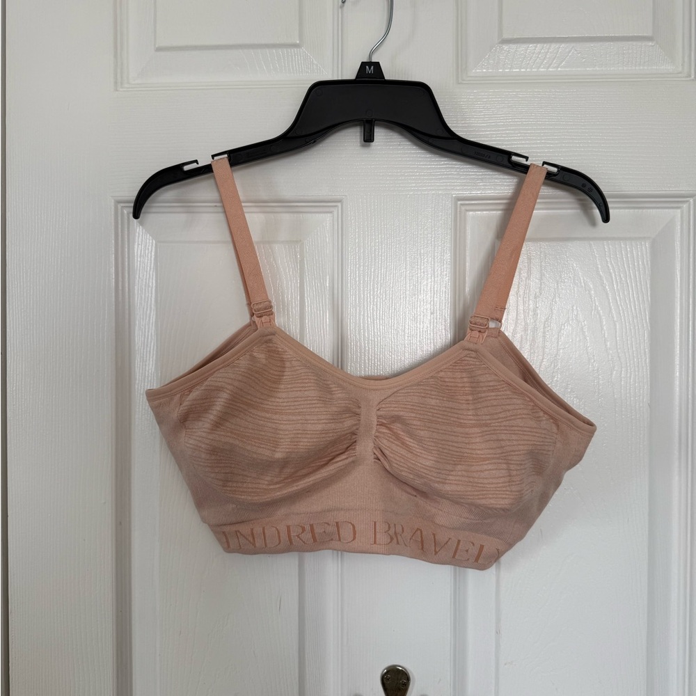 Kindred Bravely Sublime Hands Free Pumping & Nursing Bra Pink Heather